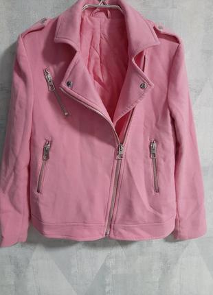 Рожева куртка-косуха (без пояса)
