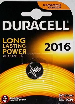 Батарейка DURACELL DL2016/CR2016 DSN