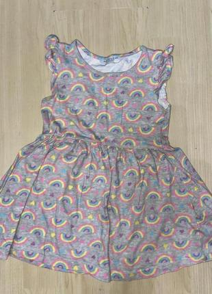 Нарядное платье на  2-3 годика.