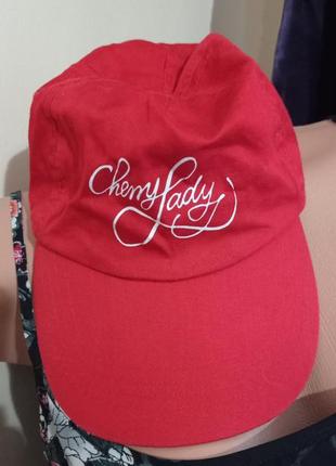 Кепка cherry lady