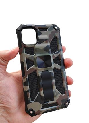IPhone 11 противоударный чехол Camouflage Armor камуфляж армия