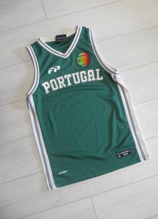 Баскетбольная футболка portugal размер xl jr