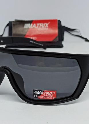 Matrix mx 053 очки маска мужские солнцезащитные оригинал черны...