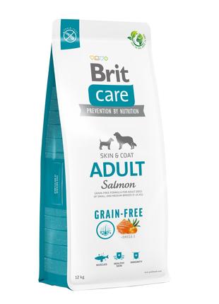 Сухий корм для собак дрібних і середніх порід Brit Care Grain-...