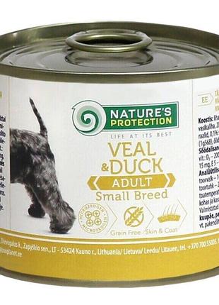 Влажный корм для взрослых собак малых пород Nature's Protectio...