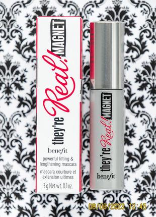 Тушь для длины ресниц benefit they're real magnet extreme leng...