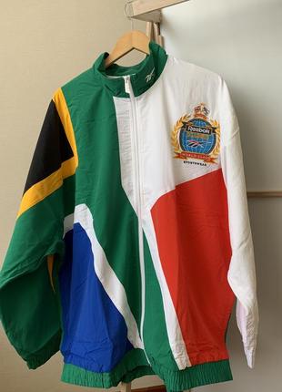 Спортивна куртка, вітровка (xl) reebok south africa