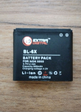 Аккумуляторная батарея Nokia BL-6X