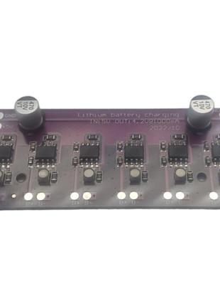 Контроллер заряда, плата заряда 6x Li-ion 18650 3,7V (раздельн...