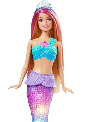 Кукла barbie dreamtopia кукучилка сияющий хвостик