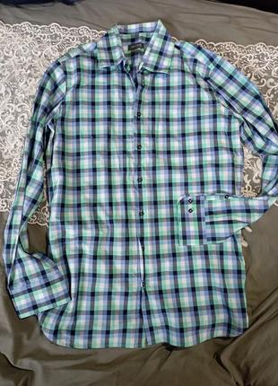 Яркая мужская рубашка в клетку mcneal clothing company

tailored
