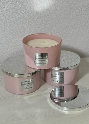 Ароматизированная розовая свечка Aromatherapy home Premium edi...