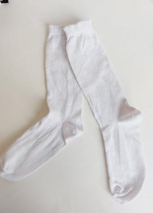 Гольфи 29-32 набір 5шт  білі шкарпетки / носки для девочки