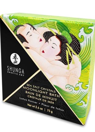 Сіль для ванни Shunga Moonlight Bath – Lotus Flower (75 гр), с...
