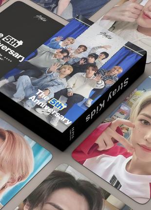 Набір карток Stray Kids 5th anniversary ( 55 шт )