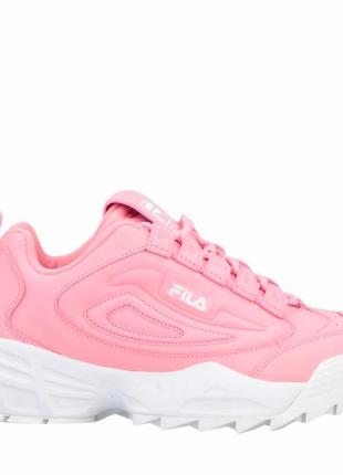Fila disruptor новые розовые кожаные женские кроссовки размер ...