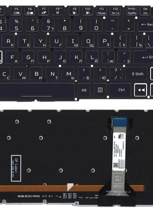 Клавиатура для ноутбука Acer Predator Helios 300 PH315-52 с по...