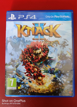 Игра диск Knack 2 для PS4 / PS5