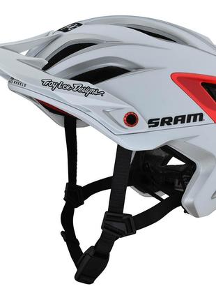 Вело шлем TLD A3 MIPS HELMET [SRAM WHITE / RED] XS/SM