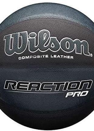 Мяч баскетбольный Wilson REACTION Pro 295 NA/BL SZ7 (WTB10135X...