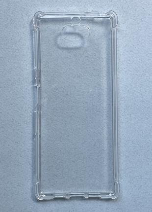 Чехол (бампер, накладка) для Sony Xperia 10 прозрачный силикон...