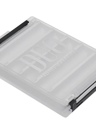 Коробка DUO Reversible Lure Case 140 White/Silver Logo