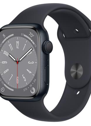 Смарт-часы Apple Watch Series 8 GPS 45mm Midnight Aluminum Cas...