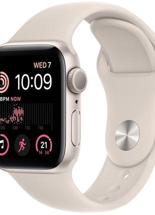 Смарт-часы Apple Watch SE 2 GPS 44mm Starlight Aluminum Case w...