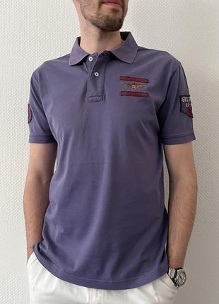 Футболка поло aviazione navale италия рубашка vintage винтаж