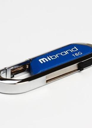 USB флеш накопитель Mibrand 16GB Aligator Blue USB 2.0 (MI2.0/...