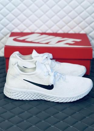 Nike tanjun white кросівки чоловічі текстильні літні білі сітк...