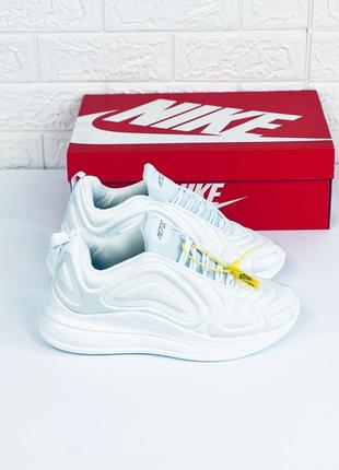 Nike air max 720 white кросівки чоловічі білі найк аір макс 720