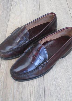 Timberland hampton nh (41,5) кожаные туфли пени лоферы мужские