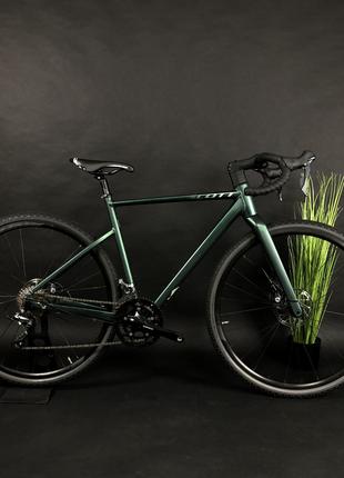 Велосипед вживаний 28" гревел Scott (S\M) зелений мат, S/M (15...