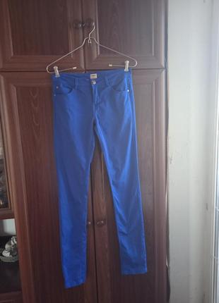 Штани, джинси кольорові синього кольору, електрик стрейчеві only