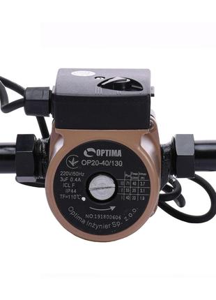 Насос циркуляционный Optima OP20-40 130мм + гайки + кабель с в...
