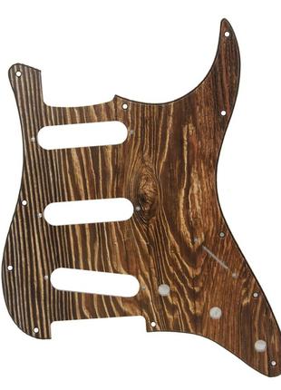 Пикгард SSS под дерево для электогитары Fender Stratocaster ST...