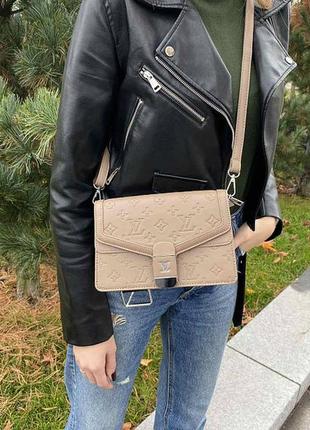 Качественная женская мини сумочка на плечо в стиле луи уитон, ...
