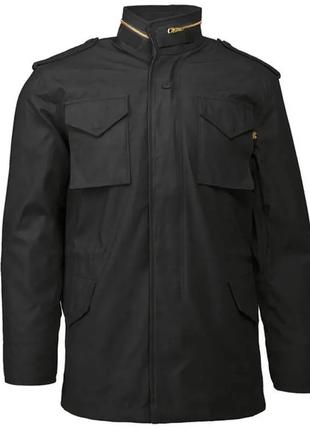 Полевая куртка Slim Fit M-65 Field Coat Alpha Industries (черная)