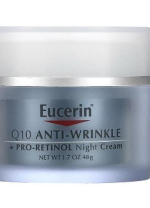 Eucerin, нічний крем проти зморщок із коензимом q10 і проретин...
