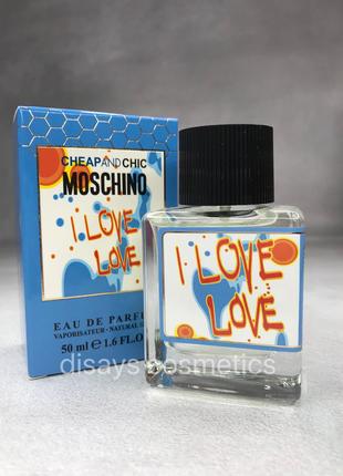 Жіночий міні парфуму Moschino I Love Love - 50 мл
