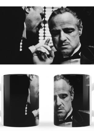 Чашка белая керамическая Don Carleone The Godfather (Дон Карле...