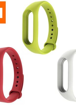 Силиконовые ремешки 3шт для фитнес браслета Xiaomi Mi Band M2 ...