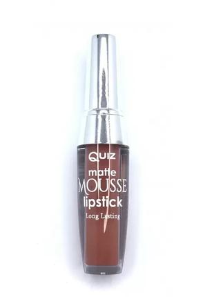 Помада для губ жидкая матовая "Matte Mousse Liquid Lipstick" Q...