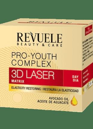 Антивозрастной крем для лица дневной Revuele 3D Laser 50 мл