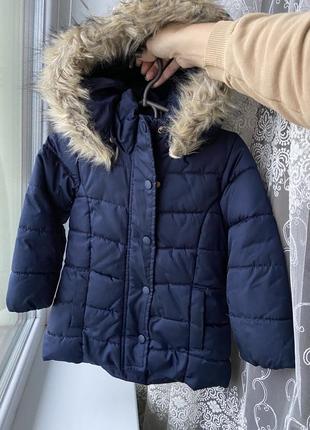 Тепла куртка / зимова куртка/ подовжена куртка