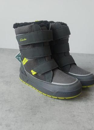 Зимові чоботи clarks з гортексом, водонепроникні. оригінал...