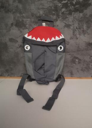 Новый детский рюкзак для прогулки акула