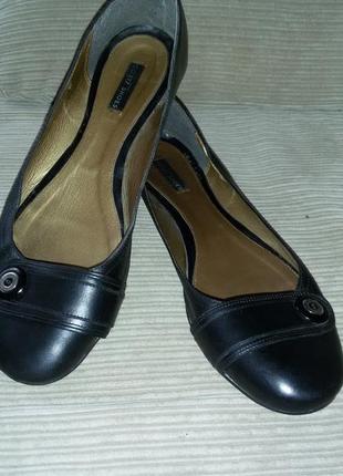 Кожаные балетки gortz shoes, размер 42 (27.8 см)