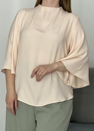 Шифонова блуза оригінального покрою №96max
